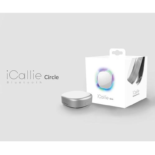 iCallie Bluetooth Tracker for Child and Pet - LED Messenger (48 Colors), USB Charging